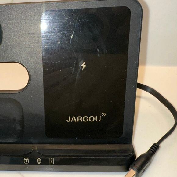 Jargou 3 in 1 Charging Station for Apple Wireless Charger for iPhone AirPods - Picture 2 of 4